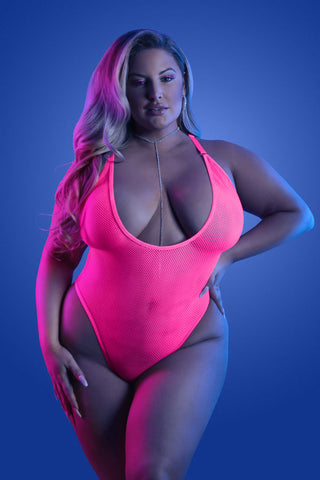 Plus Size Orchid Teddy