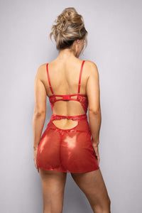 Ruby Shimmer Babydoll