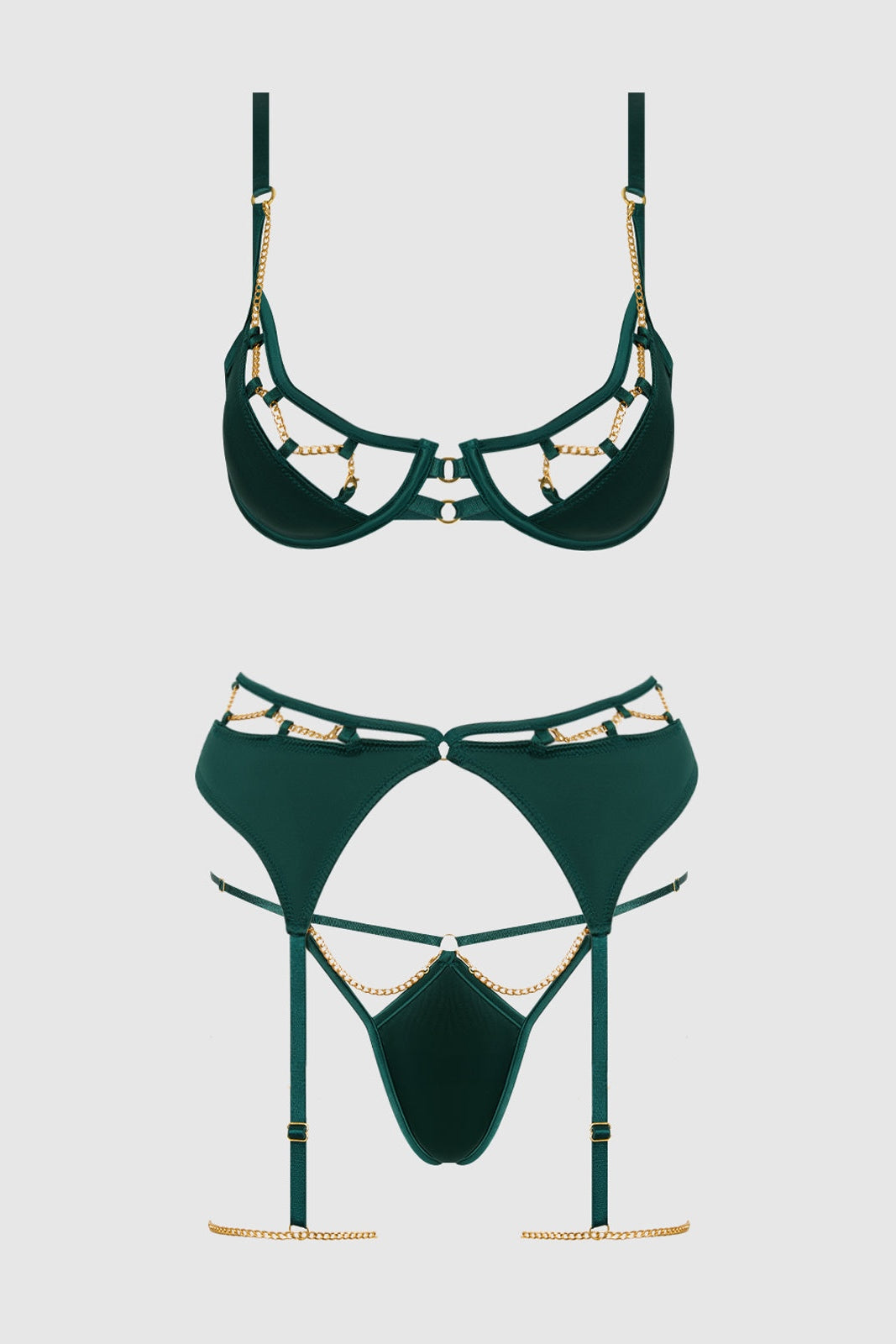 Plus Size Evangeline Bra Set