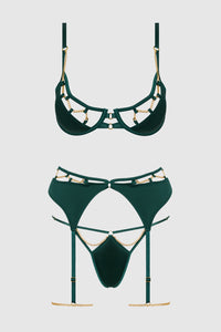 Plus Size Evangeline Bra Set