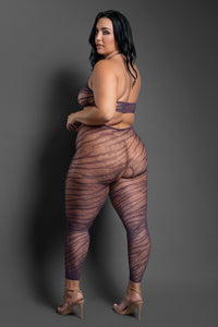 Plus Size Set Me Free Bodystocking