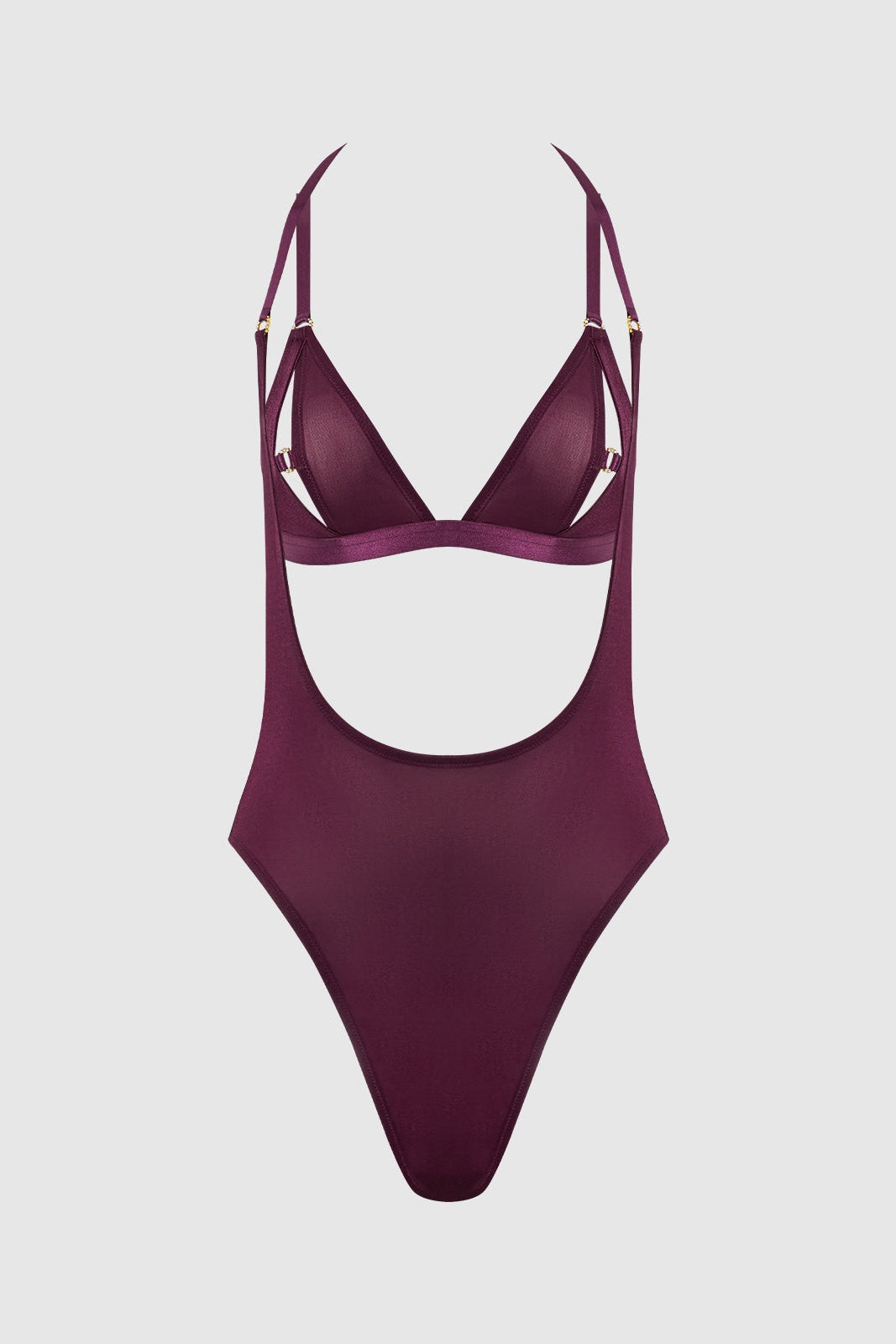 Plus Size Yasmine Bralette and Teddy Set