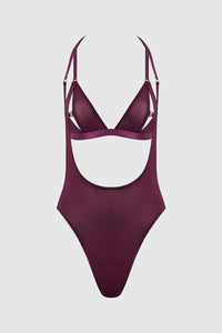 Plus Size Yasmine Bralette and Teddy Set