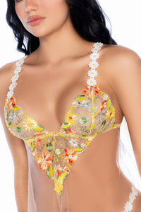 Plus Size Sunlit Daisy Babydoll