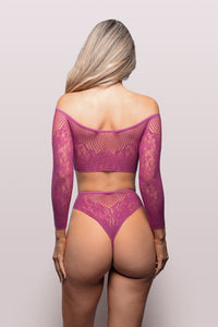 Magenta Crop Set