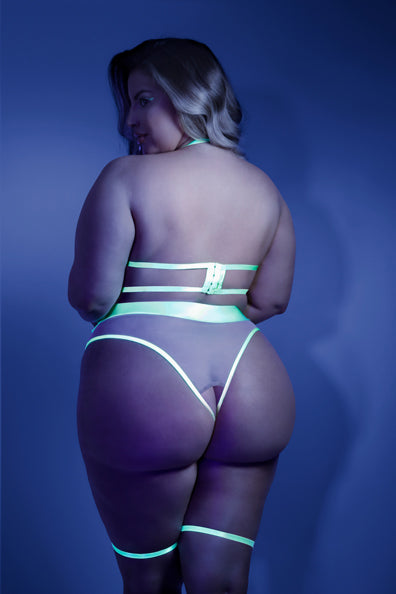 Plus Size In A Trance Teddy