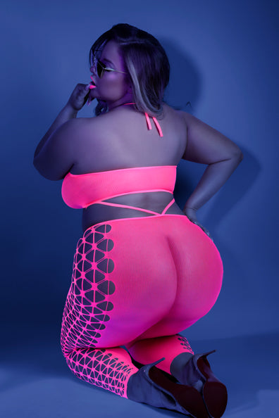 Plus Size Own The Night Body Stocking