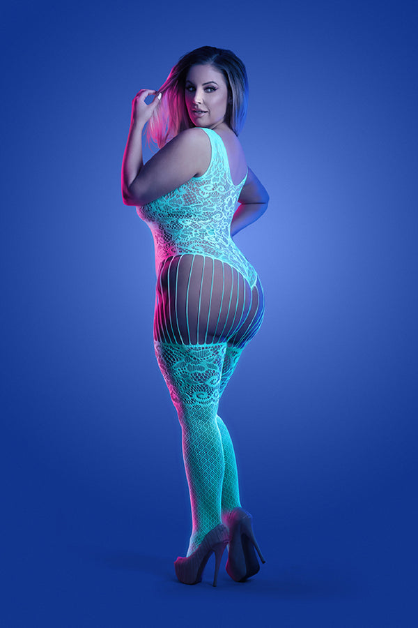 Plus Size Illuminate Body Stocking