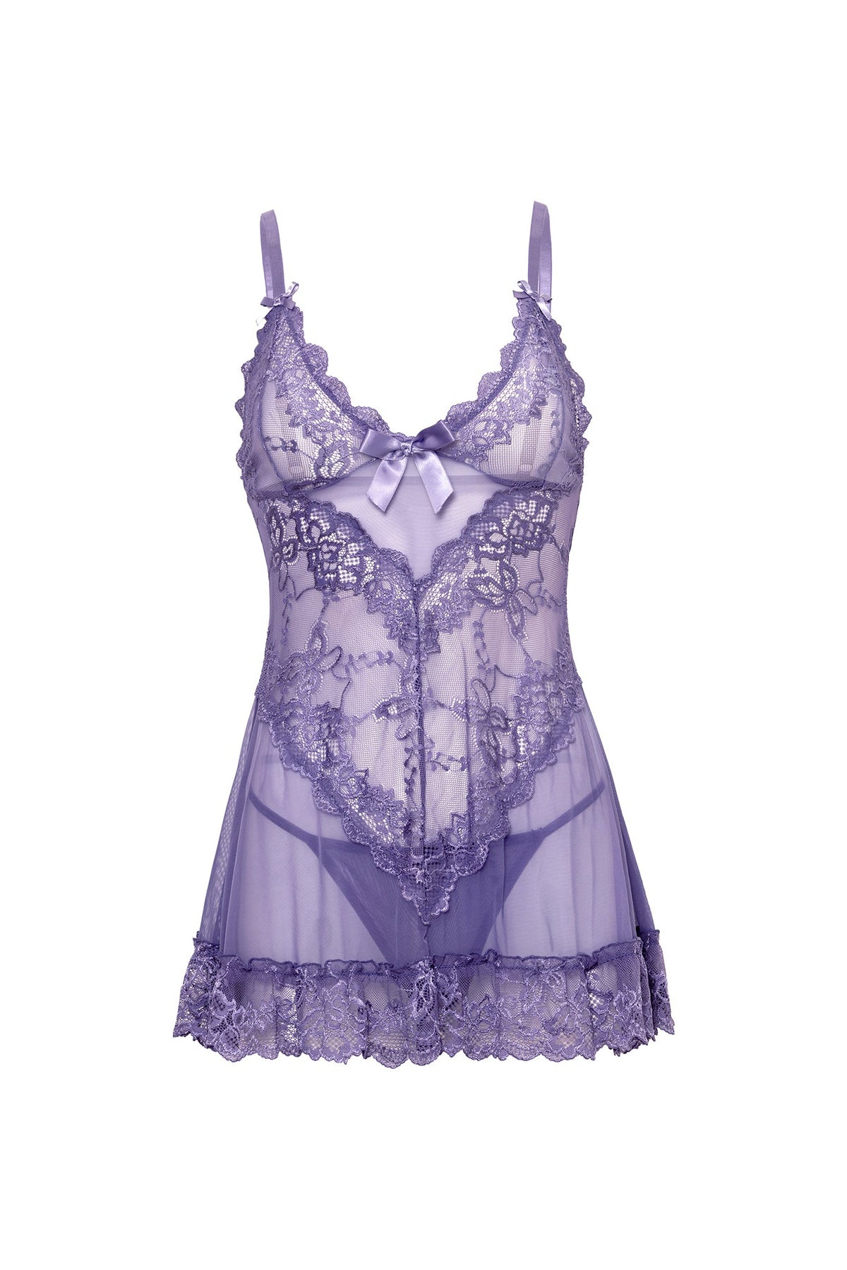 Valentine babydoll Purple product front