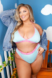 Plus Size "Fresh" Bra Set