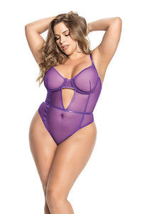 Plus Size Orchid Teddy